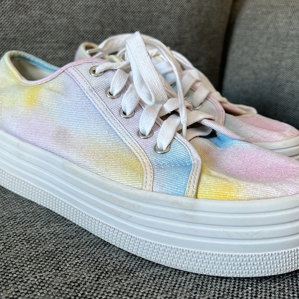 Steve Madden multi colored platform shoes 9.5M - Picture 12 of 12